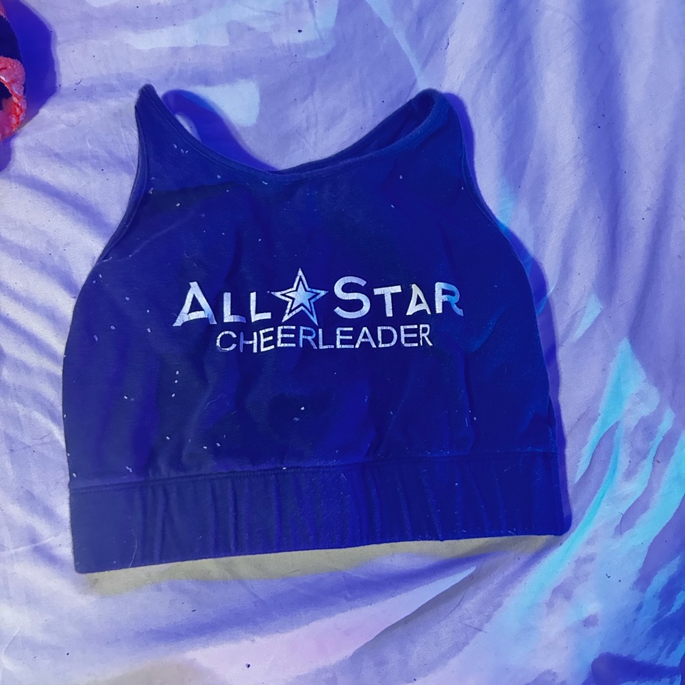 black all star cheer bra size sm